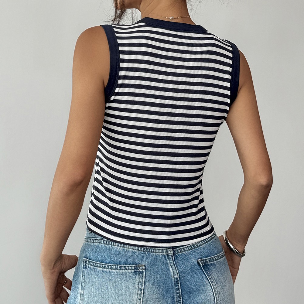 Fashion Vest Knitted Vest Breathable Fabric Casual Style Retro Fashion - Picture 21 of 60