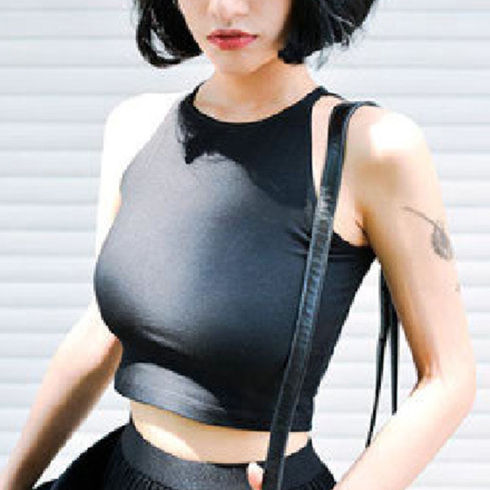 Women Summer Slim Crop Vest Casual Sports Tank Top for Daily Wear and Vacation - Picture 14 of 21
