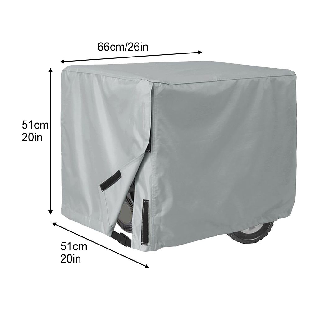 Waterproof Generator Cover Elastic Hem Cord Water-Repellent Undercoating - Picture 17 of 21