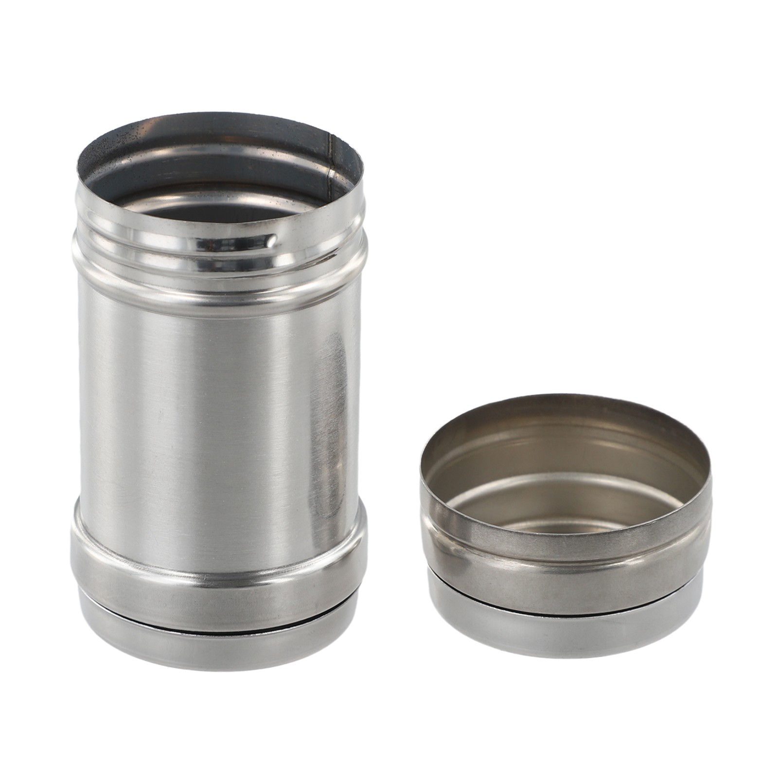 1* Spezie Acciaio Inox Shaker Pepe Sale Bottiglia Condimento Pentola Condimento Scatole - Foto 28 di 57