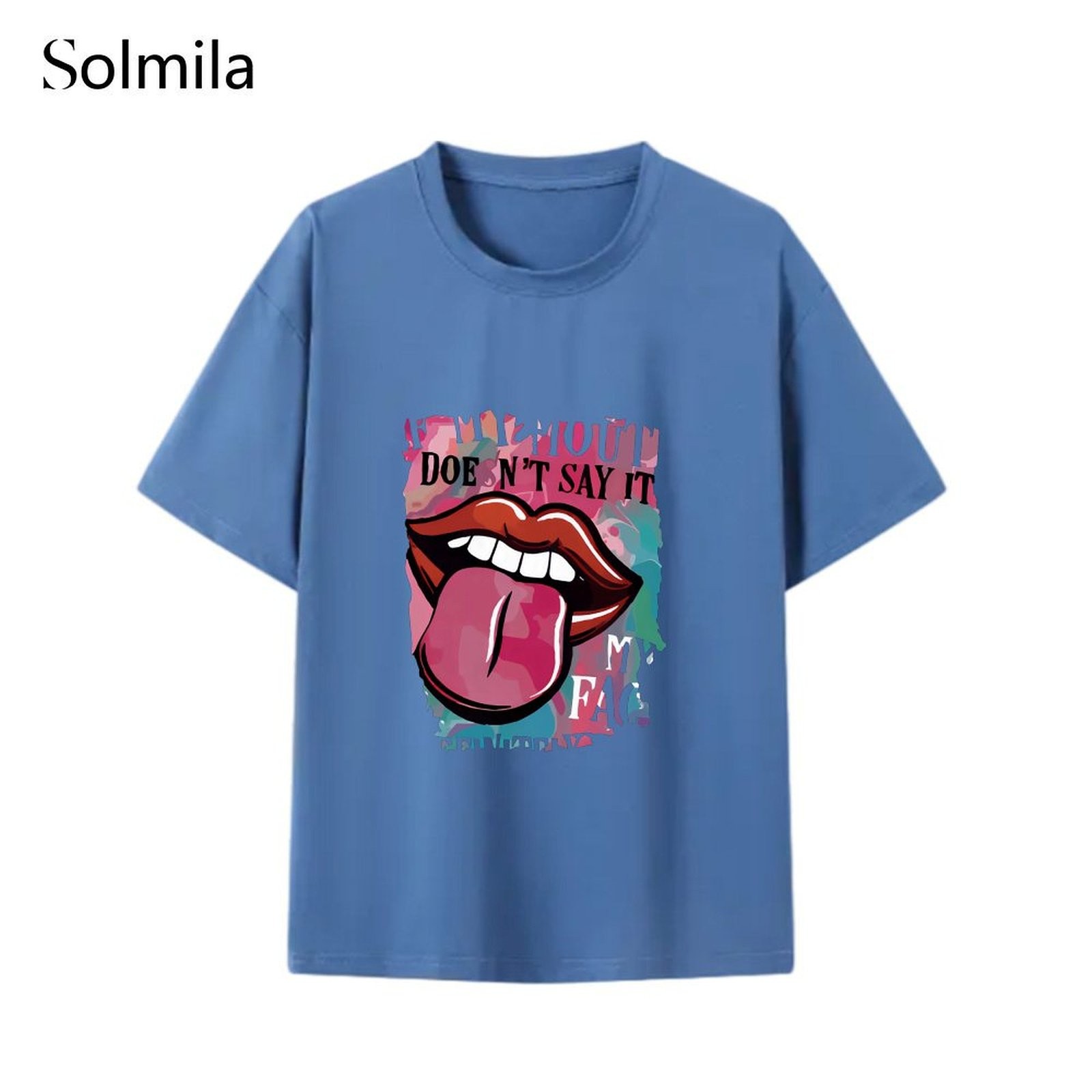 Spring Fashion Korean Style Tee Casual Women Top Vacations Attire Homewear - Picture 15 of 16