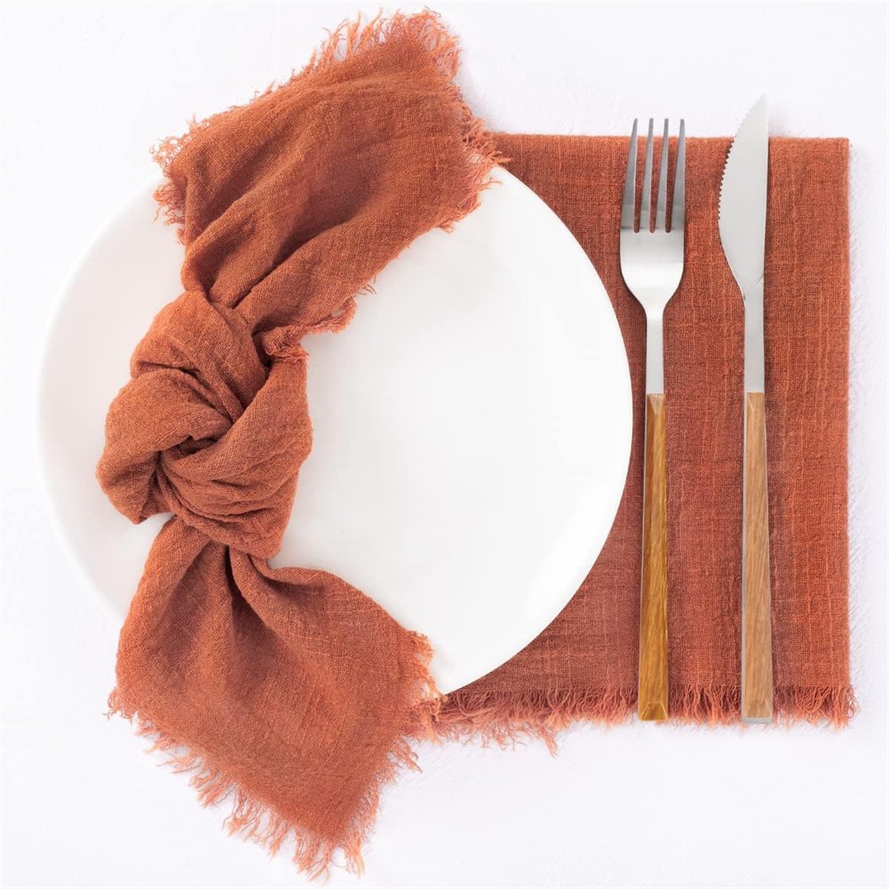 Everyday Use Cotton Napkins 42 X 42 CM Color Variants Elegant Ambiance - Picture 17 of 19