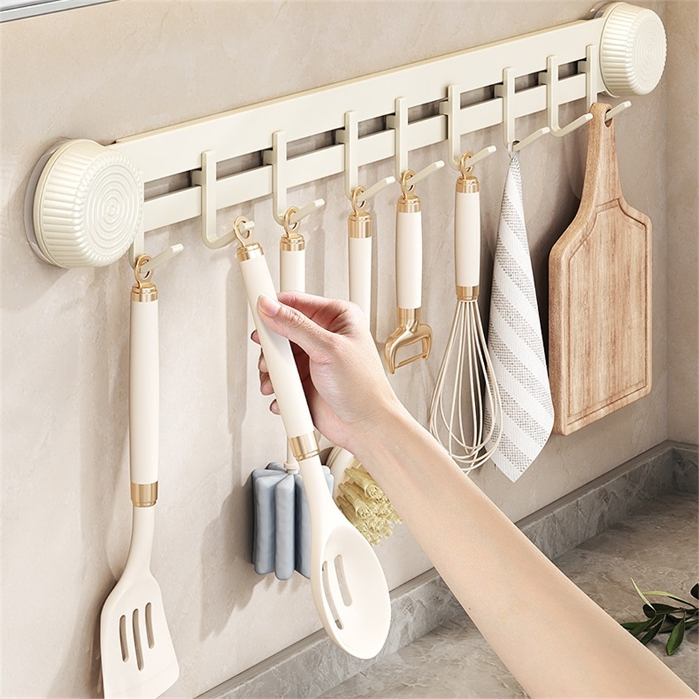 Multifunctional Holder Kitchen Storage Rack Carbon Steel Material For Bathroom - Picture 31 of 35