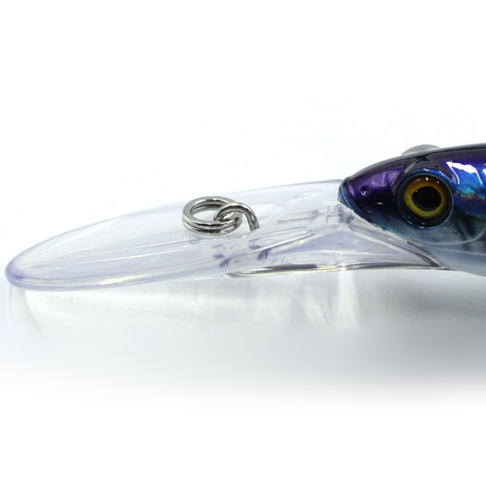 Señuelo de pesca cebo de buceo profundo cebo multicolor construcción de doble cabeza - Imagen 29 de 32
