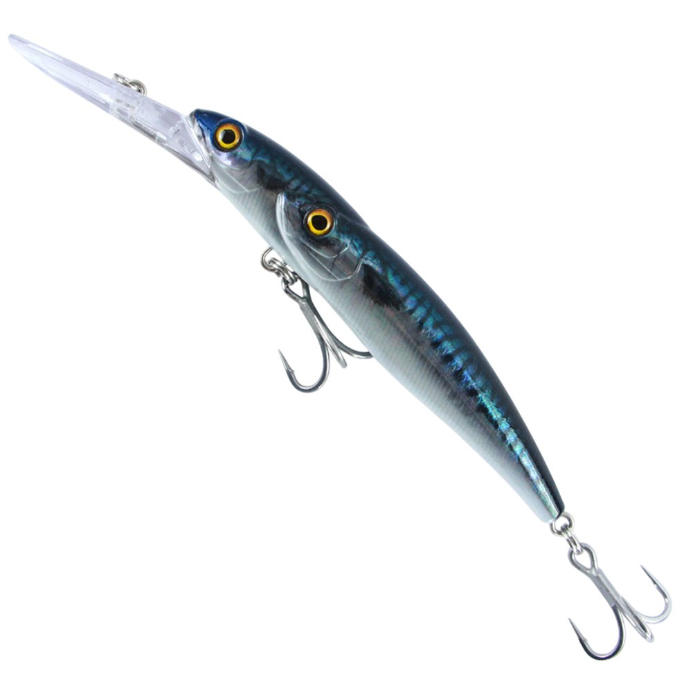 Señuelo de pesca cebo de buceo profundo cebo multicolor construcción de doble cabeza - Imagen 22 de 32