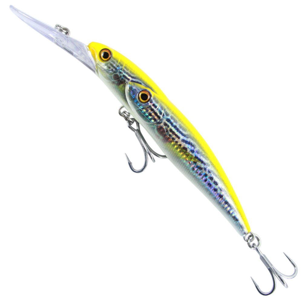 Señuelo de pesca cebo de buceo profundo cebo multicolor construcción de doble cabeza - Imagen 20 de 32