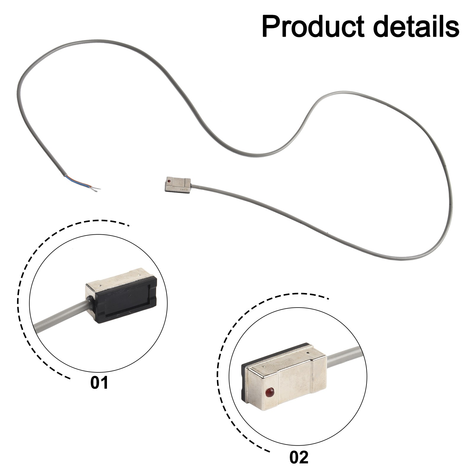 Sensitive Reed Switch Sensor for Pneumatic Cylinder CS1S G U CS1MS25 DM9N - Picture 31 of 85
