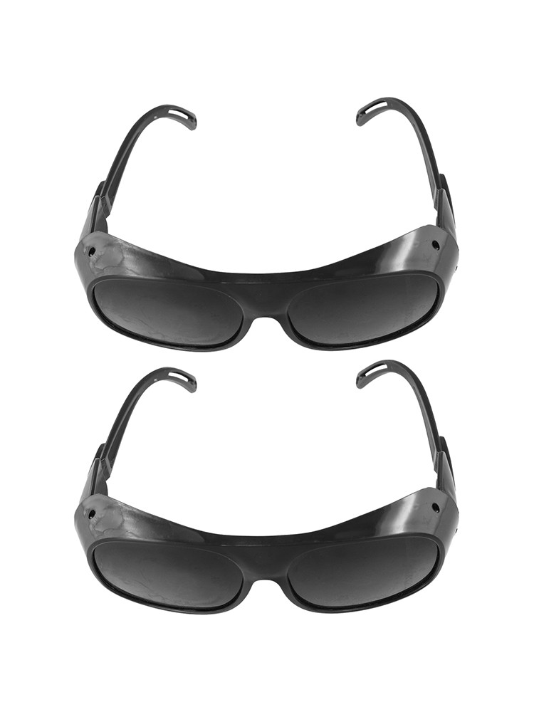 Sturdy Construction 2pcs Auto Darkening Welding Glasses for Professional Use