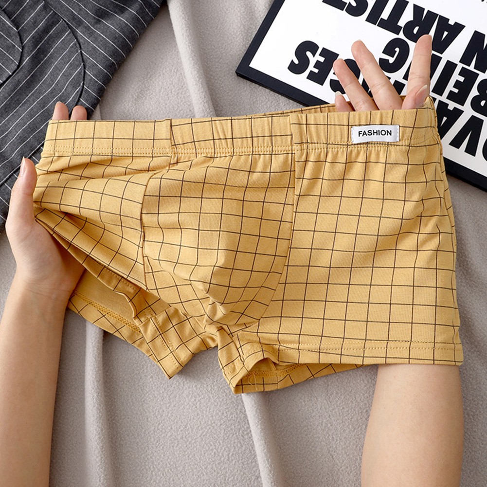 Herren Baumwolle Elasthan lose Boxershorts Karomuster bequem zu tragen - Bild 12 von 17