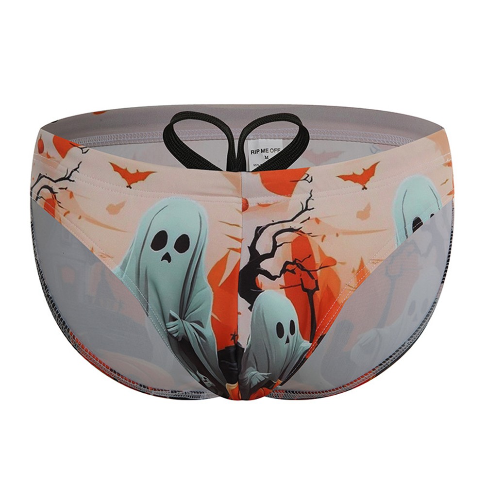 Classic Men's Swimwear with Breathable Bulge Pouch and Lowrise Briefs Design - Picture 12 of 23