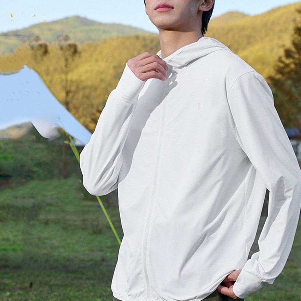Men Breathable Jacket Men's Long Sleeve Jacket Versatile Outdoor Jacket - Picture 14 of 24