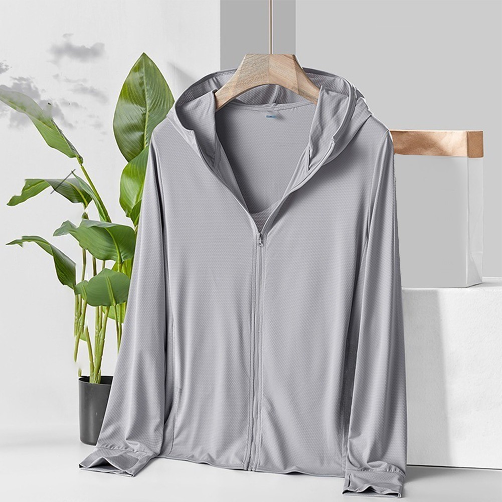 Men Sun Protection Quick Dry Breathable Jackets for Outdoor Activities - Picture 12 of 22