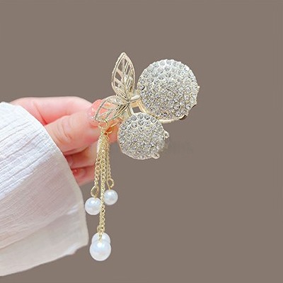 Matte Grey Velvet Booth Elegant Hair Accessories Three Dimensional Design - Bild 31 von 31