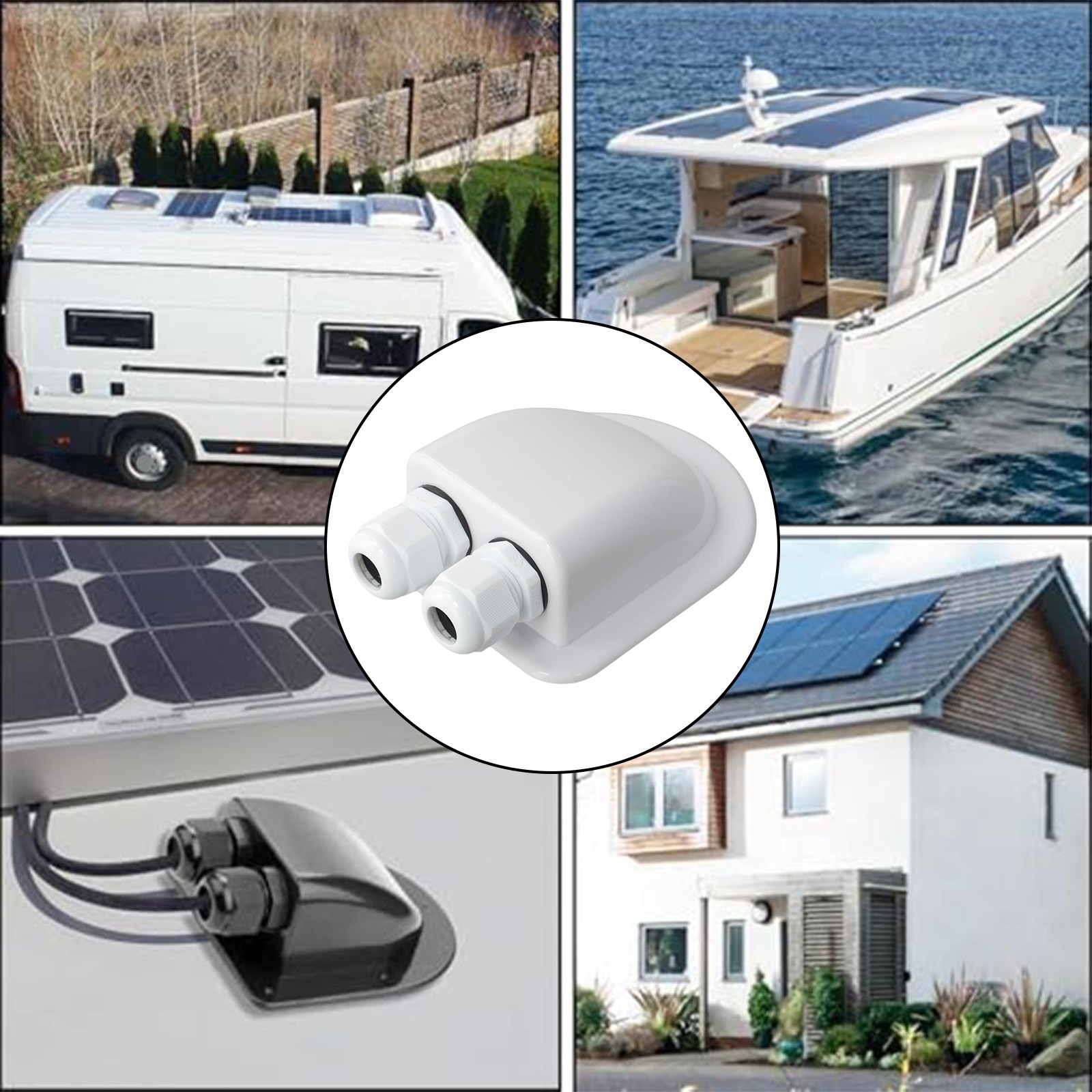 User Friendly Installation Efficiently Designed Waterproof Grommet Box