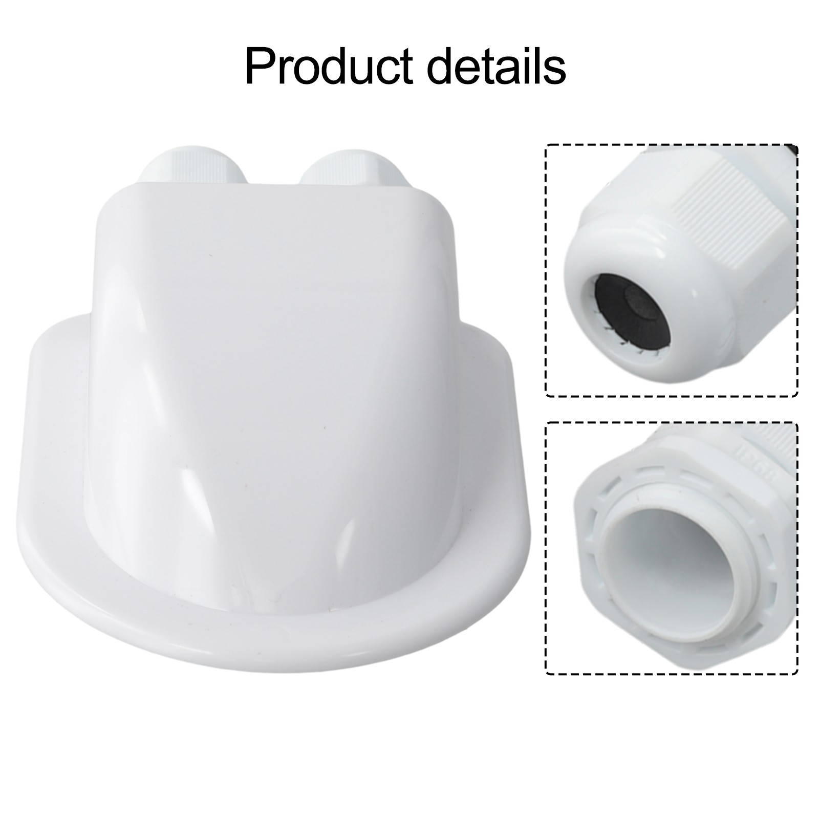 User Friendly Installation Efficiently Designed Waterproof Grommet Box