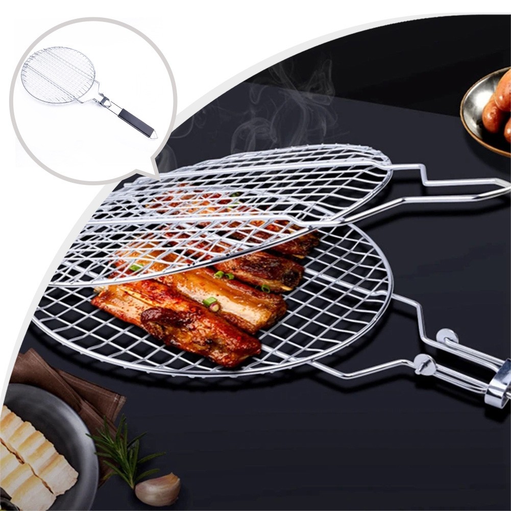 Klappbarer BBQ Grill bequemes Transportdesign langlebig f r den Au?enbereich