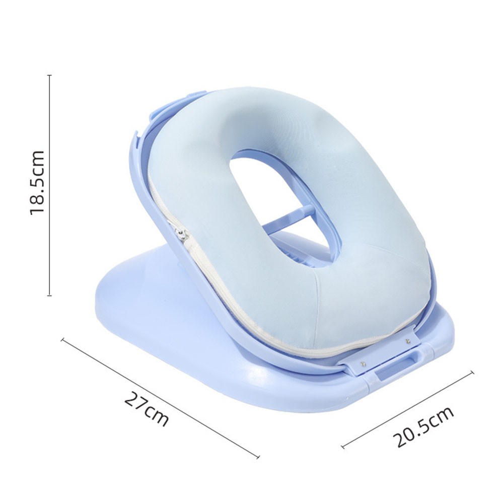 Neck Support Pillow Detachable Pillow Lunch Break Travel Nap Hygienic Cover - Bild 16 von 19