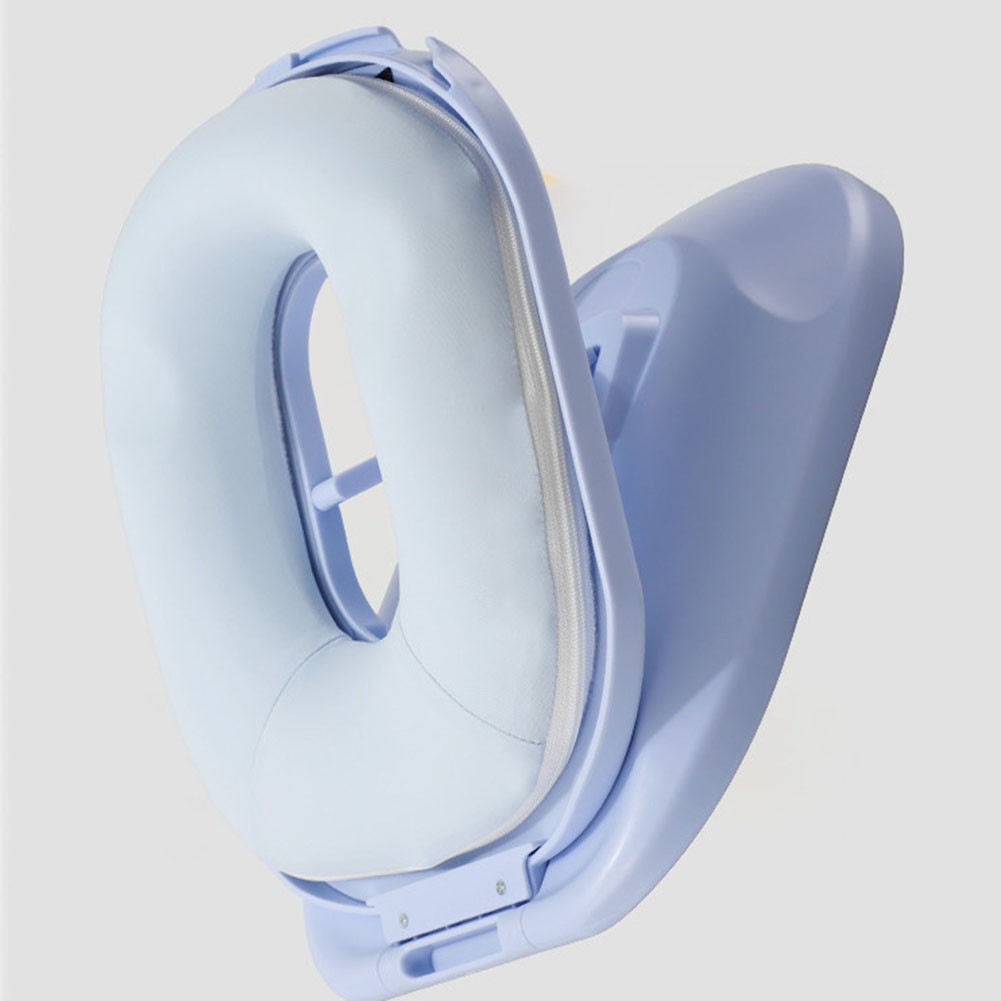 Neck Support Pillow Detachable Pillow Lunch Break Travel Nap Hygienic Cover - Bild 18 von 19