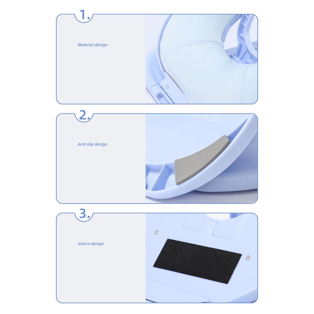Neck Support Pillow Detachable Pillow Lunch Break Travel Nap Hygienic Cover - Bild 19 von 19