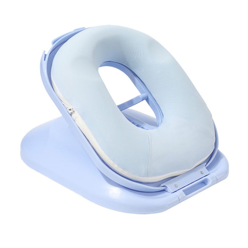 Neck Support Pillow Detachable Pillow Lunch Break Travel Nap Hygienic Cover - Bild 17 von 19