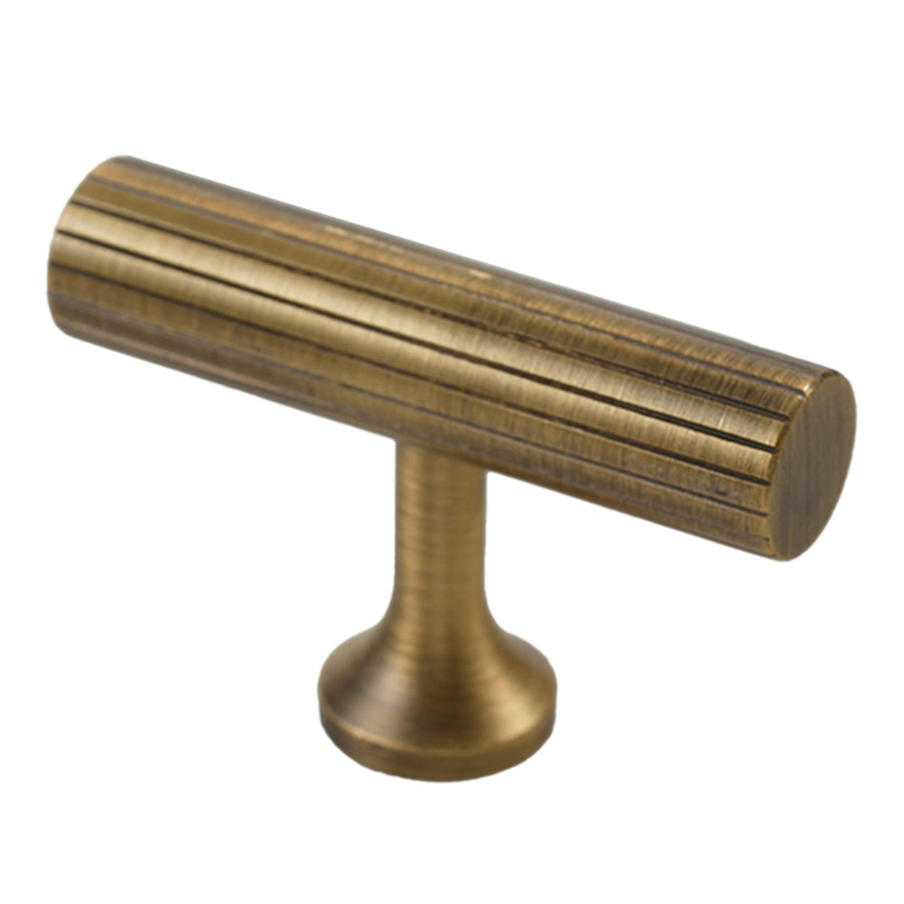 Exposed Antique Brass Cabinet Pulls Elegant Solid Handles for Drawer Upgrade - Picture 14 of 42