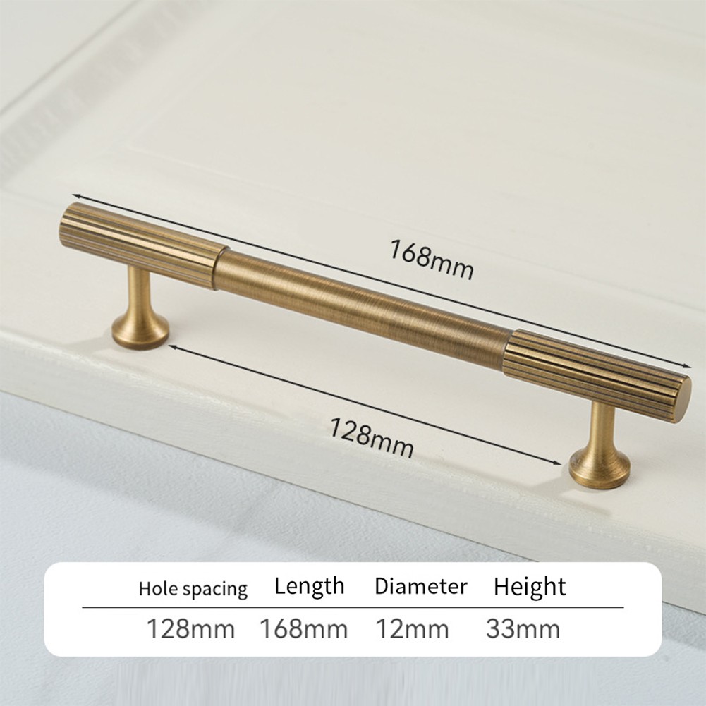 Exposed Antique Brass Cabinet Pulls Elegant Solid Handles for Drawer Upgrade - Picture 27 of 42