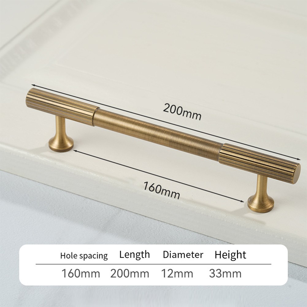 Exposed Antique Brass Cabinet Pulls Elegant Solid Handles for Drawer Upgrade - Picture 32 of 42