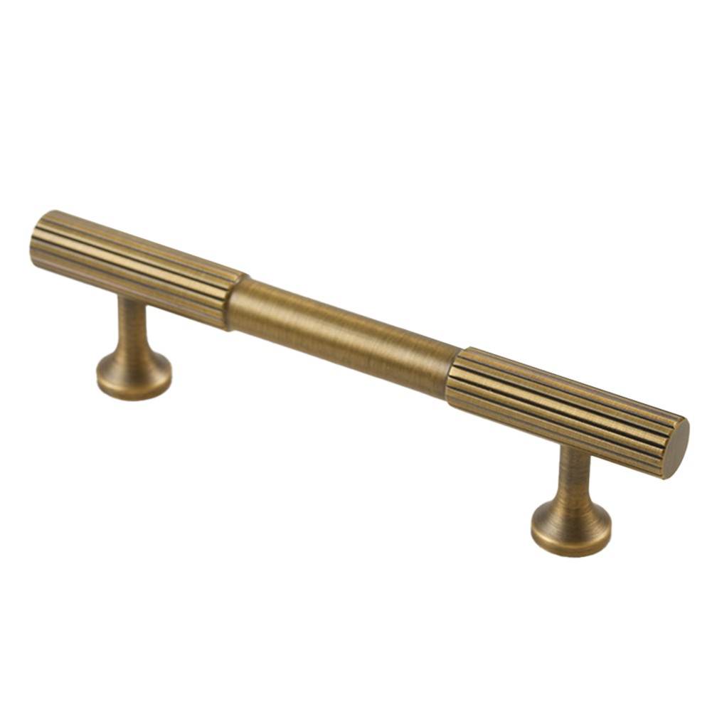 Exposed Antique Brass Cabinet Pulls Elegant Solid Handles for Drawer Upgrade - Picture 17 of 42