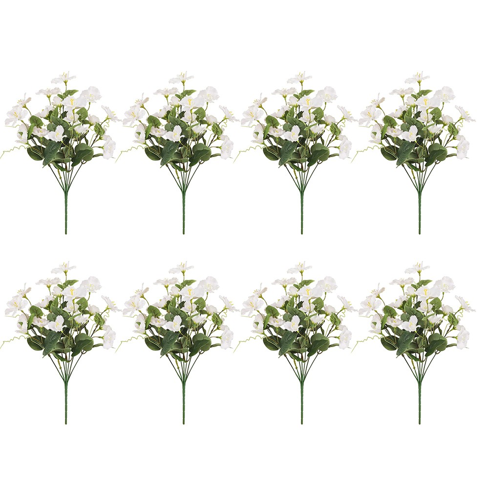 Artificial Hibiscus Flowers Event Decoration Low Maintenance Mixed Colors