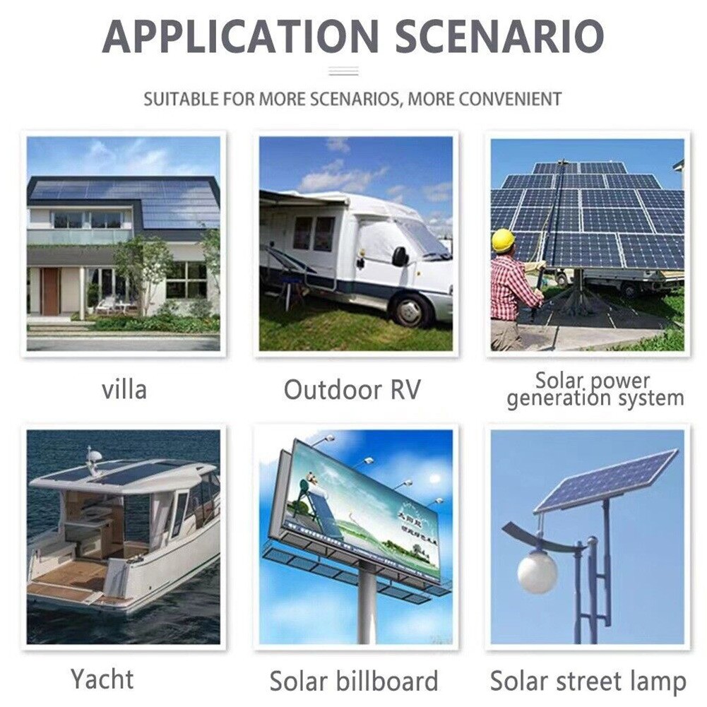 Solar Panel Controller Battery Charge Controller Automatic Tracking LCD Display