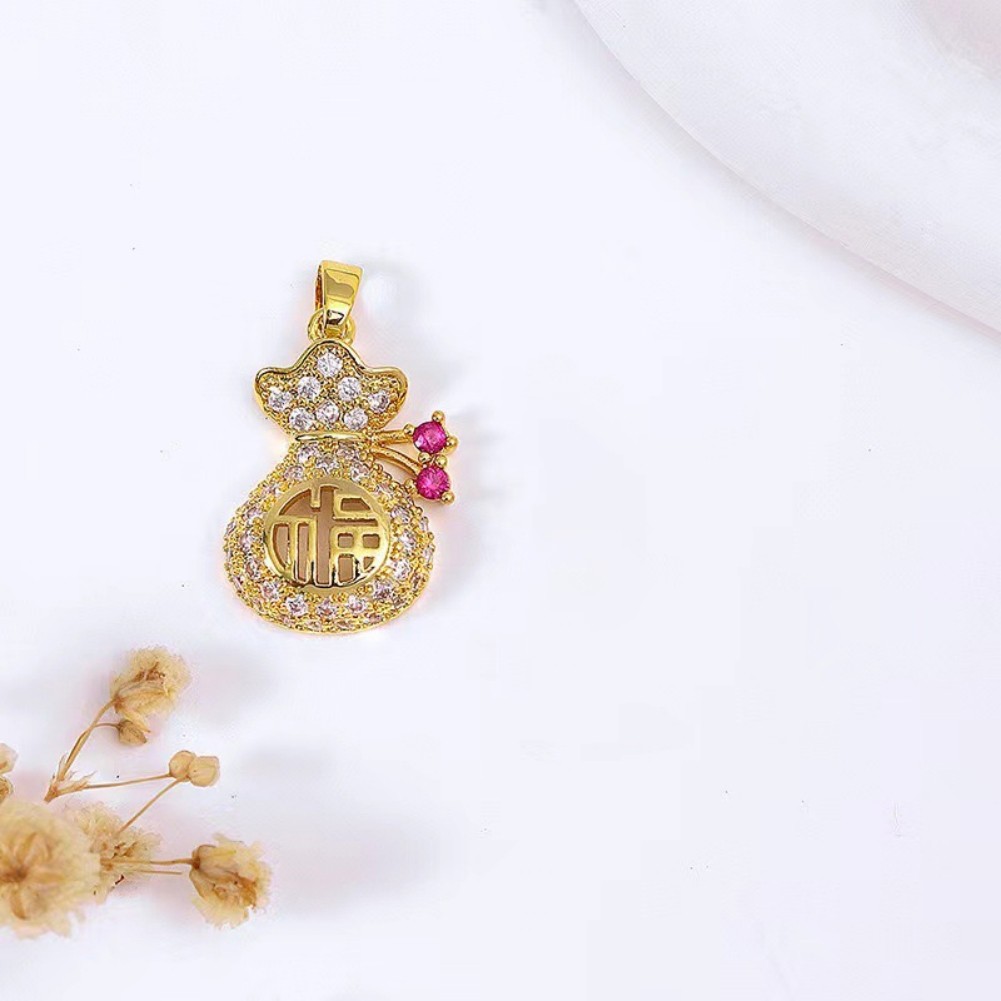 Fashion Accessory Lucky Necklace Hollowed Out Necklace 40cm To 50cm Perimeter - Picture 14 of 14