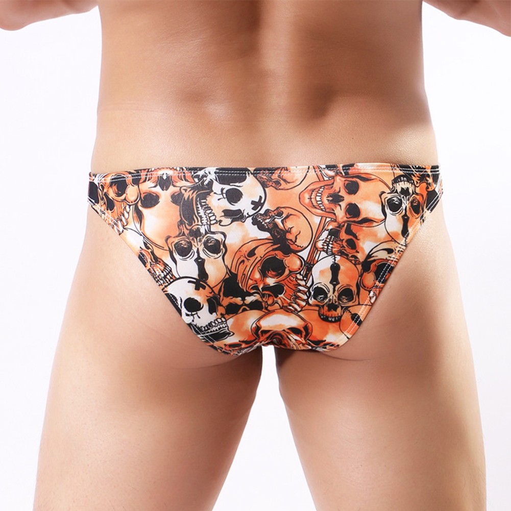 Slip homme à la achats mode taille basse avec motif imprimé triangle distinctif