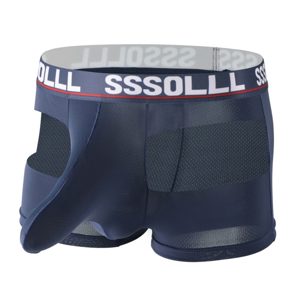 Sports Mesh Breathable Boxer Briefs - Comfy Men Underwear