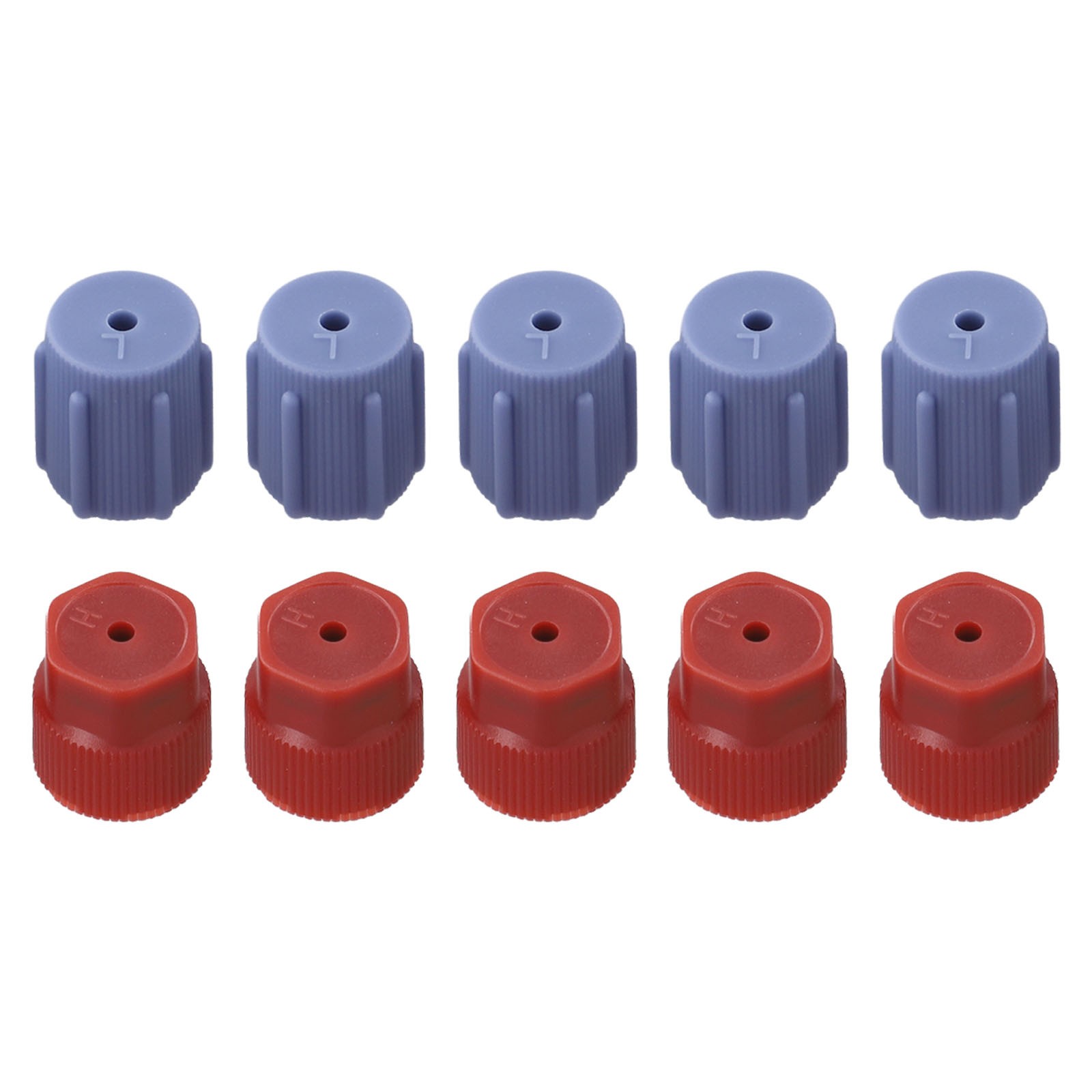 Premium Set of 10 R134a 13mm & 16mm AC System Cap Charging Port Service Cap - Picture 10 of 12