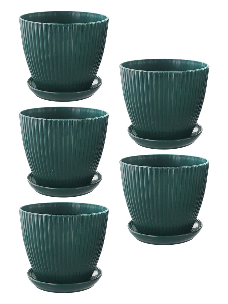 Macetas de plástico macetas para plantas decoración alféizares diseño minima - Imagen 18 de 32