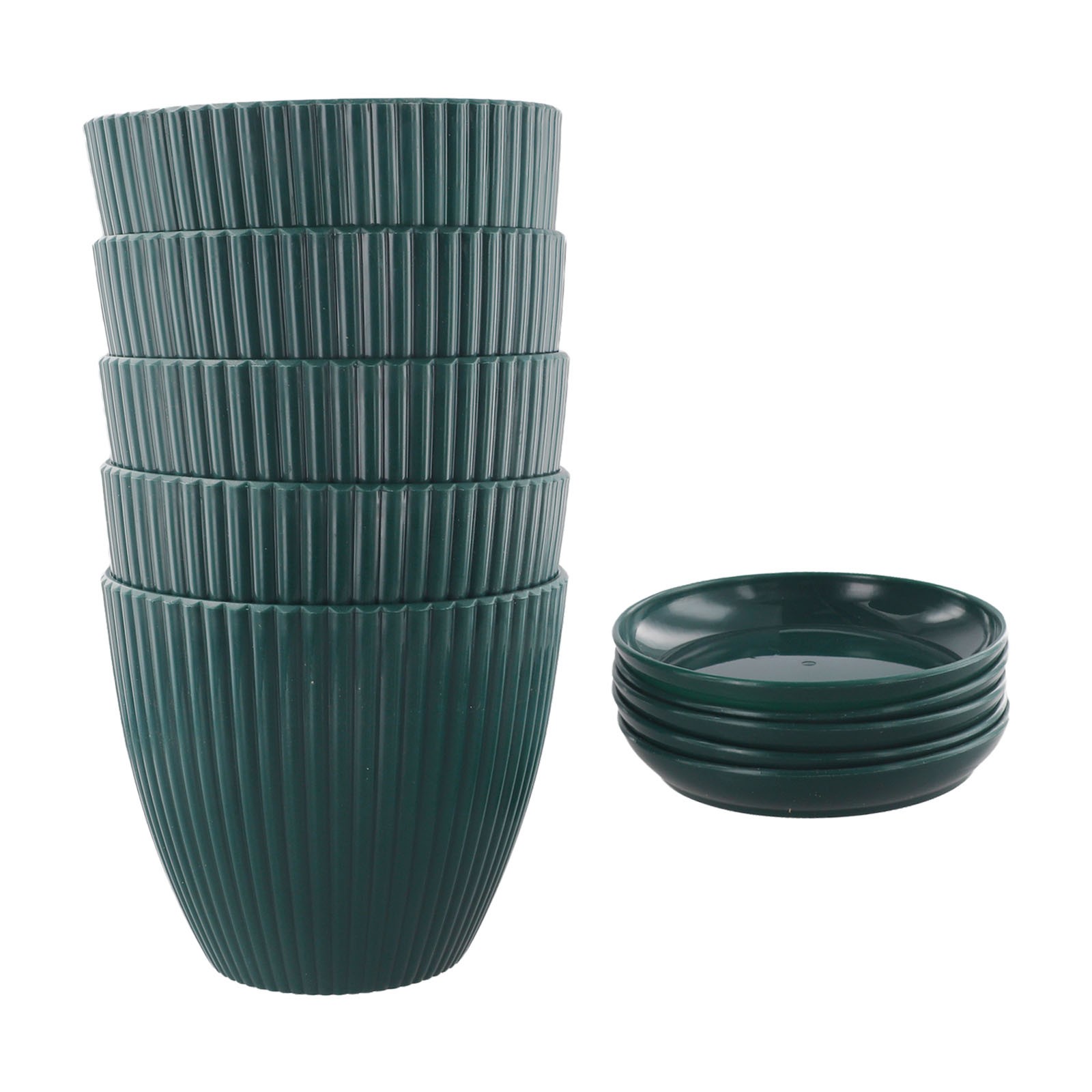 Macetas de plástico macetas para plantas decoración alféizares diseño minima - Imagen 14 de 32
