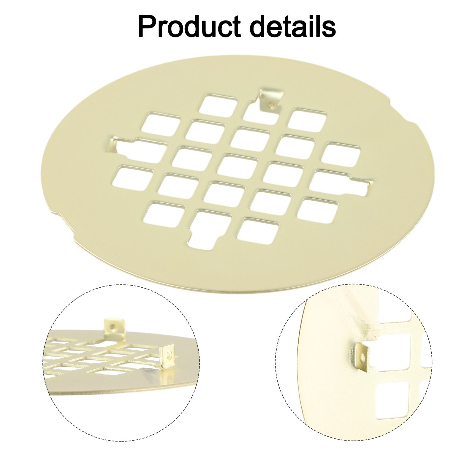 Attrape Cheveux Rond Robuste avec Maille Filtrante pour Vidange Cuisine et vente en gros Bain
