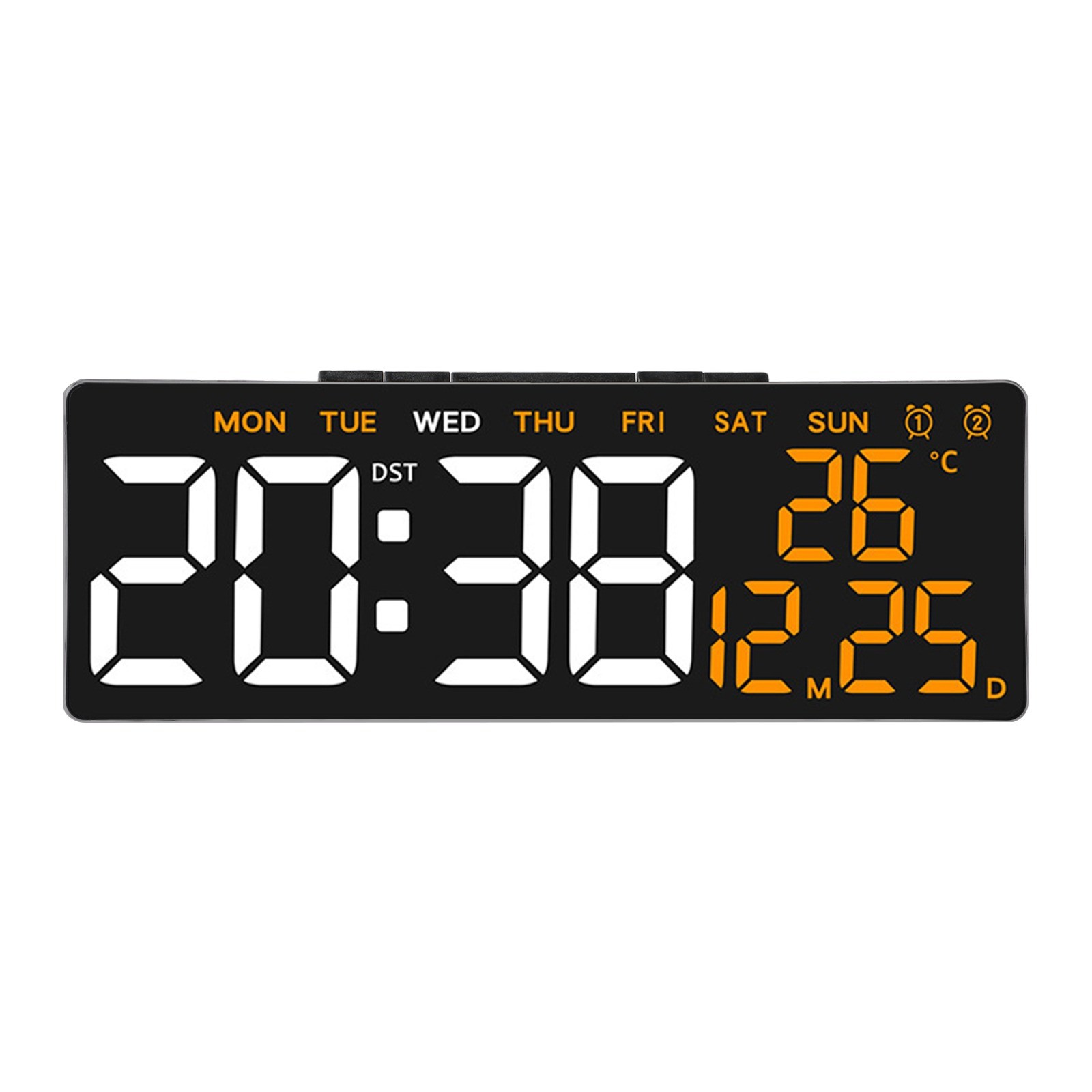 Dual Functionality USB Powered Digital Clock Perfect for Modern Living
