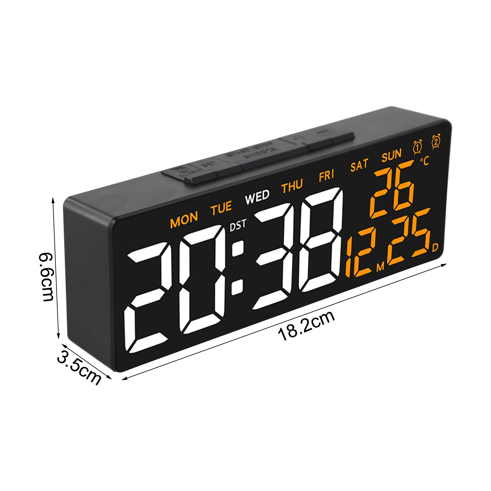 Dual Functionality USB Powered Digital Clock Perfect for Modern Living