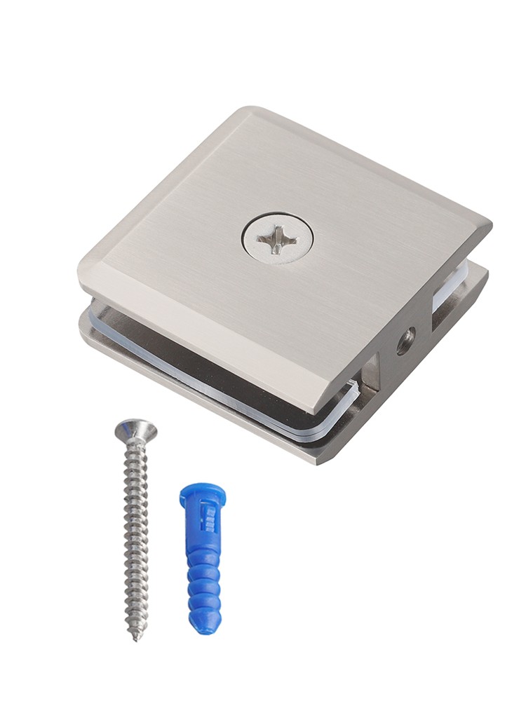 Abrazadera de vidrio de latón premium para instalación de baño de vidrio de 8 - Imagen 19 de 45