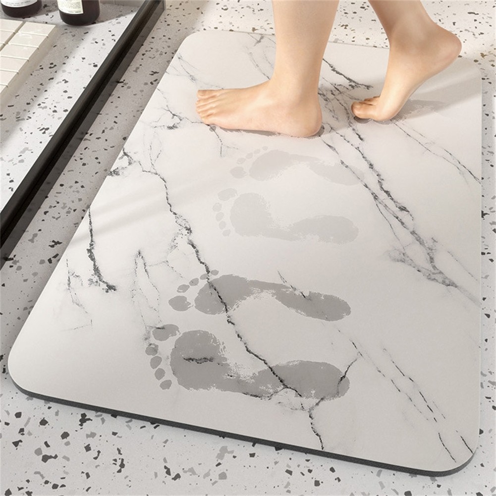 Efficient Diatomite Stone Bath Mat with Fast Dry Technology for Daily Use - Picture 23 of 37