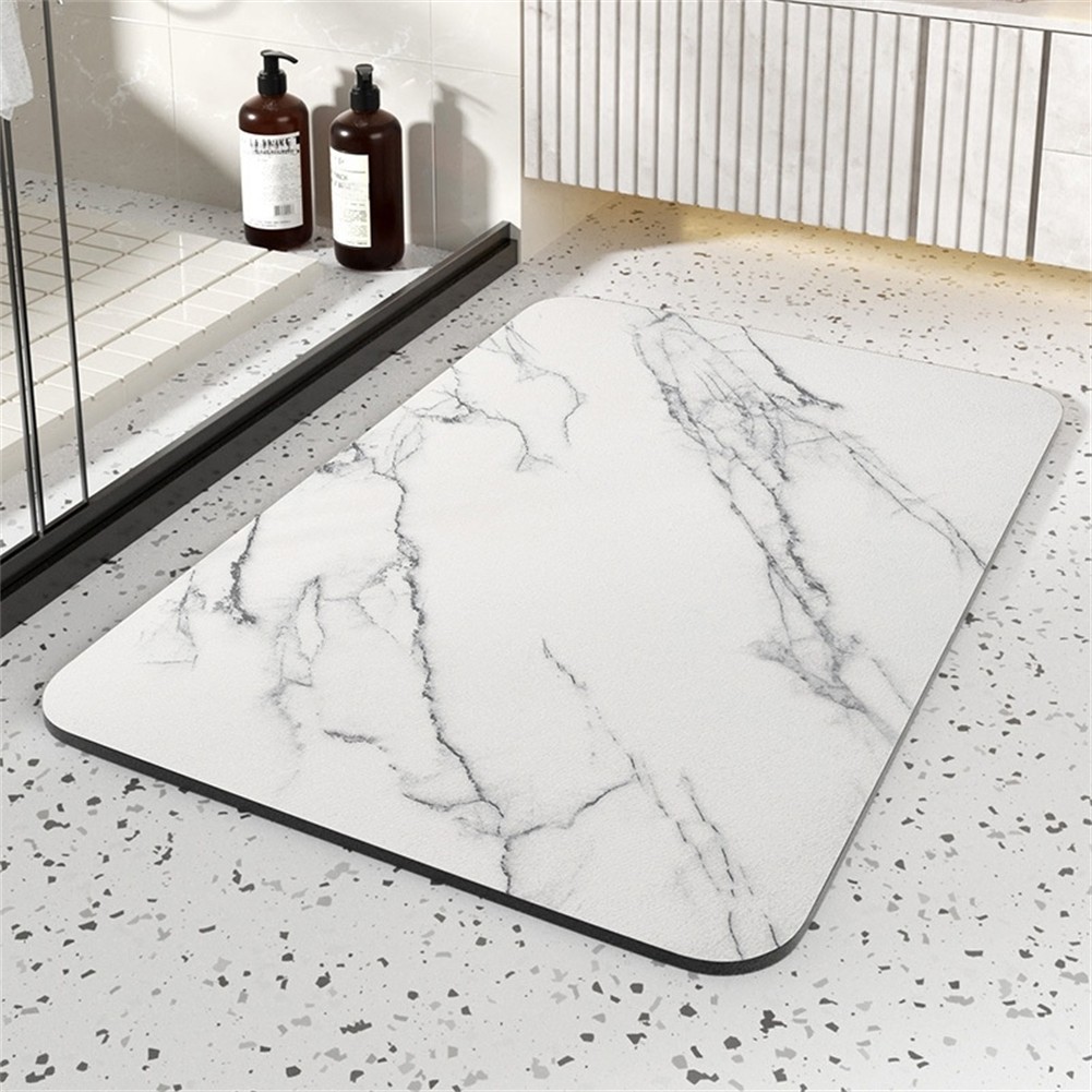 Efficient Diatomite Stone Bath Mat with Fast Dry Technology for Daily Use - Picture 24 of 37