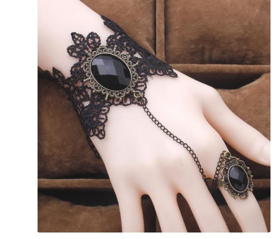 Dark Fashion Necklace Evening Outfits Charming Jewelry Piece For Casual Outfits - Picture 18 of 18