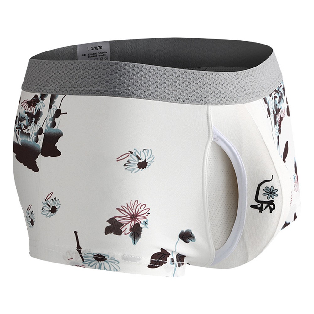 Ice Silk Boxer Shorts Sexual Fashion Ultra-thin Classic Style M-2XL Size - Picture 19 of 19