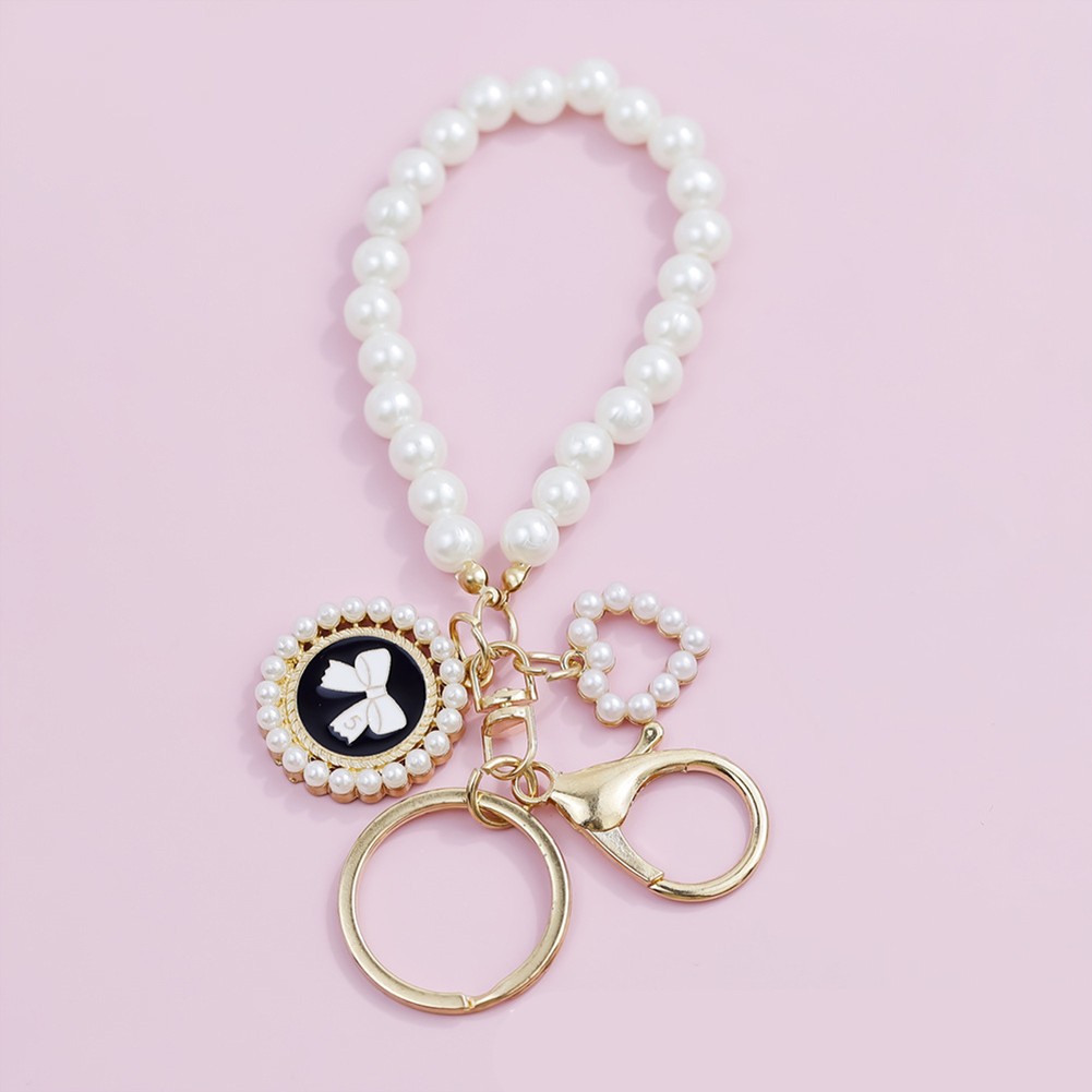 Key vente Ring Accessory Zinc Alloy Keychain Daily Use Bow Design Easy To Carry
