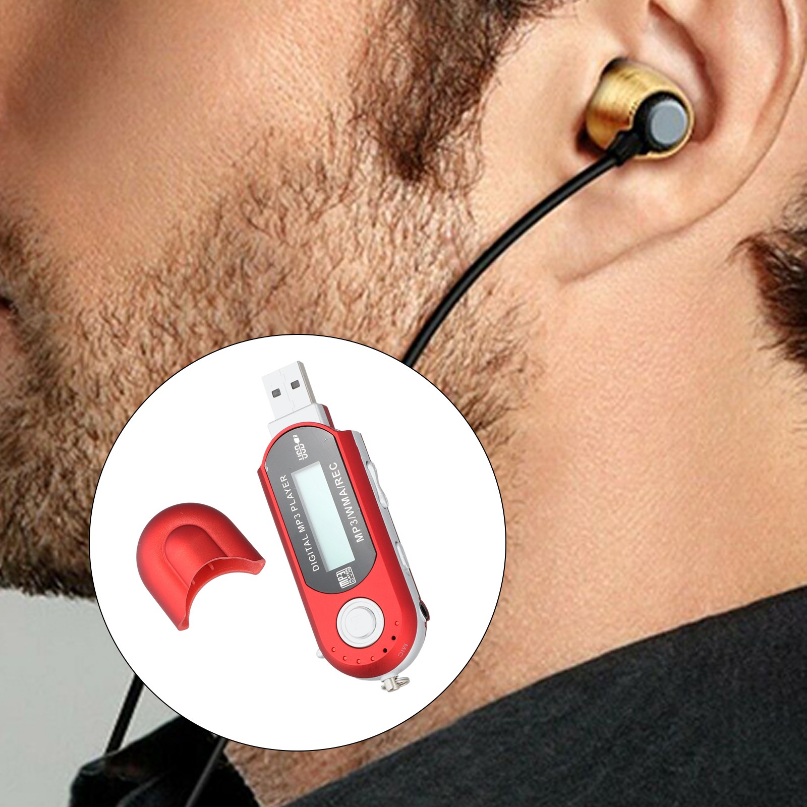 MP3 Player 1.2 In Display 1pcs 8GB Accessories Built-in Capacity Parts - Picture 32 of 40