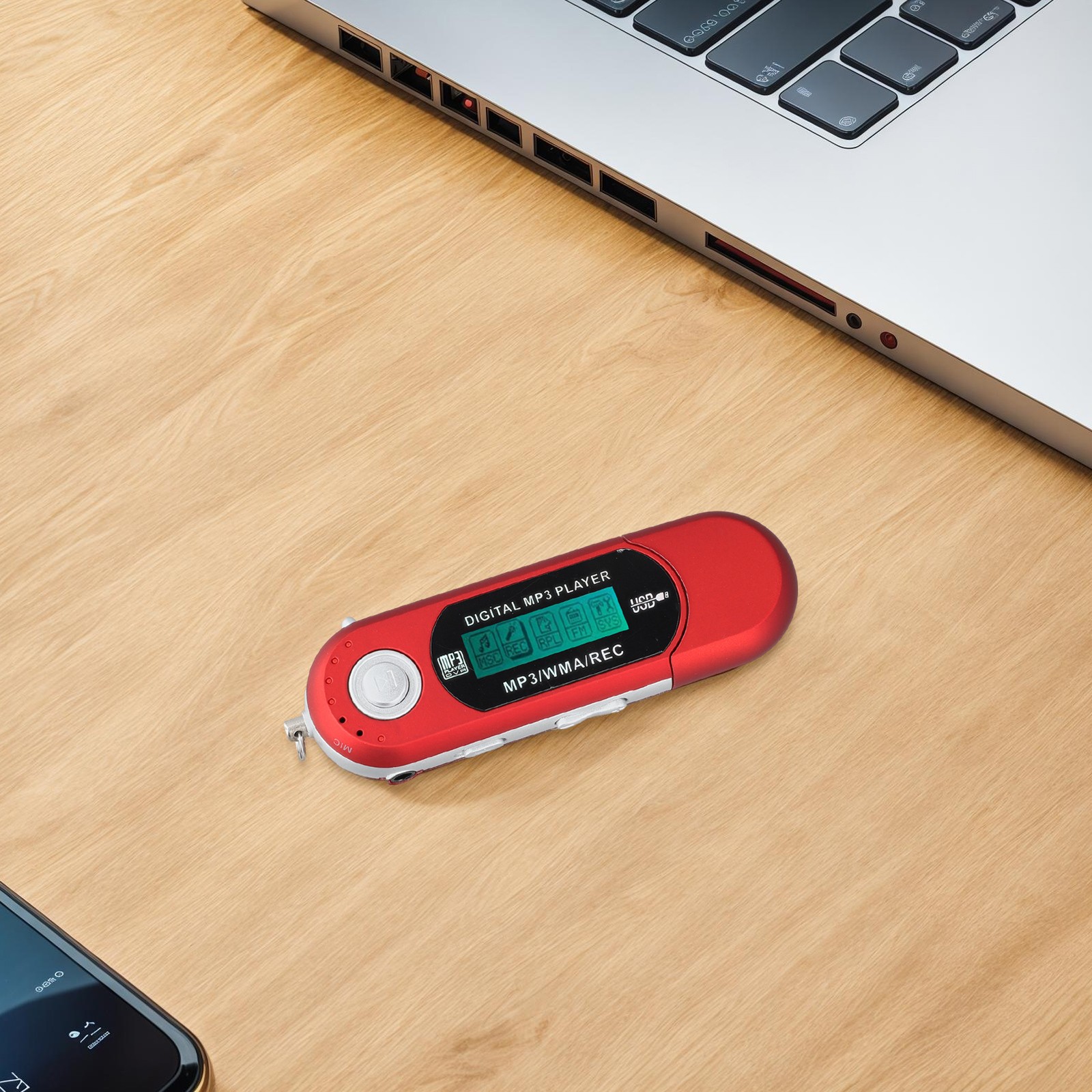 Rechargeable MP3 Player with 8GB Memory Capacity and Classic Appearance - Picture 33 of 40