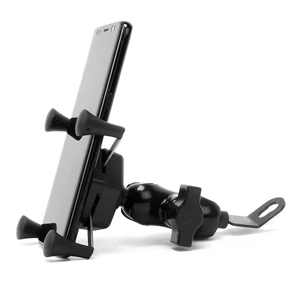 Support t��l��phone rotatif 360 degr��s pour moto et v��hicule ��lectrique - Photo 17 sur 24