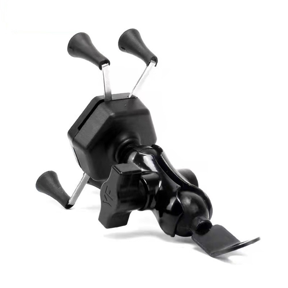 Support t��l��phone rotatif 360 degr��s pour moto et v��hicule ��lectrique - Photo 16 sur 24
