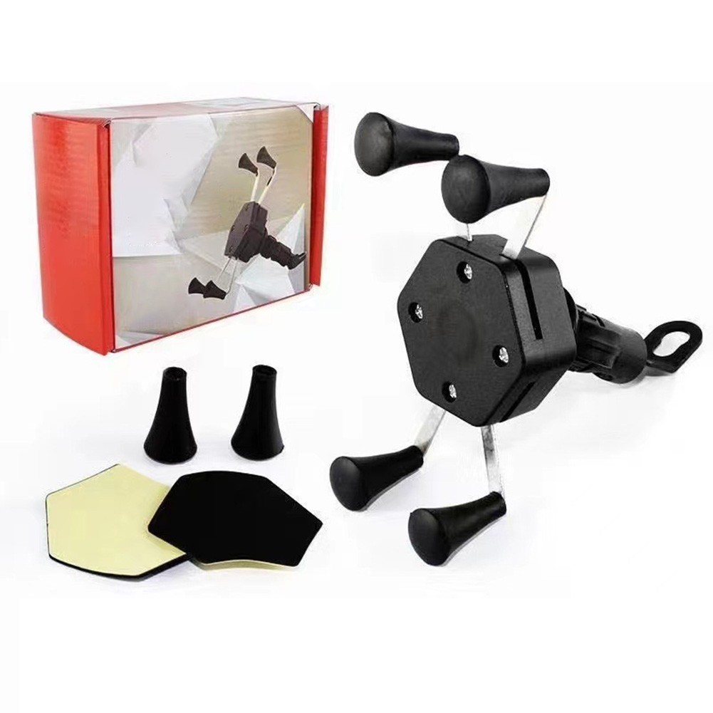Support t��l��phone rotatif 360 degr��s pour moto et v��hicule ��lectrique - Photo 14 sur 24